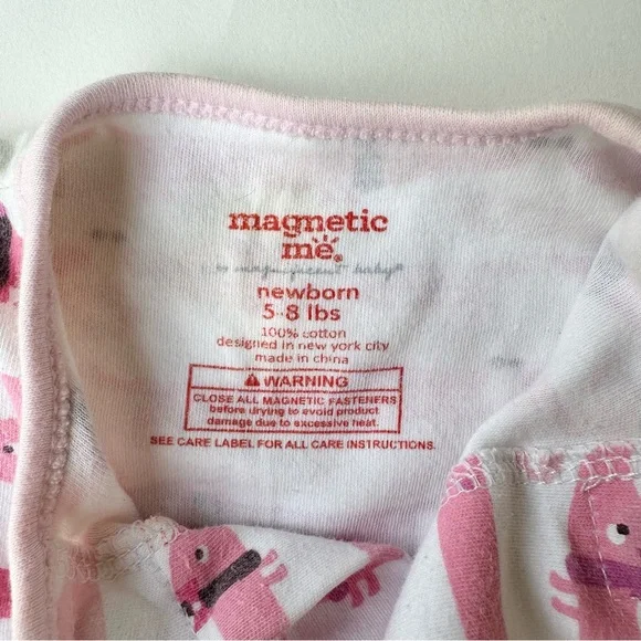 Magmetic Me Dachshund Dog Print One Piece and 2 Hats - Picture 2 of 6